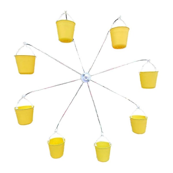 Bird Carousel Toy With Bird Feeder Spinning Garden Decoration