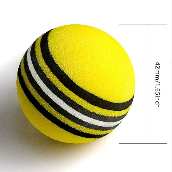 EVA Golf Training Balls 30 pcs Soft Practice Balls for Indoor and Outdoor Use