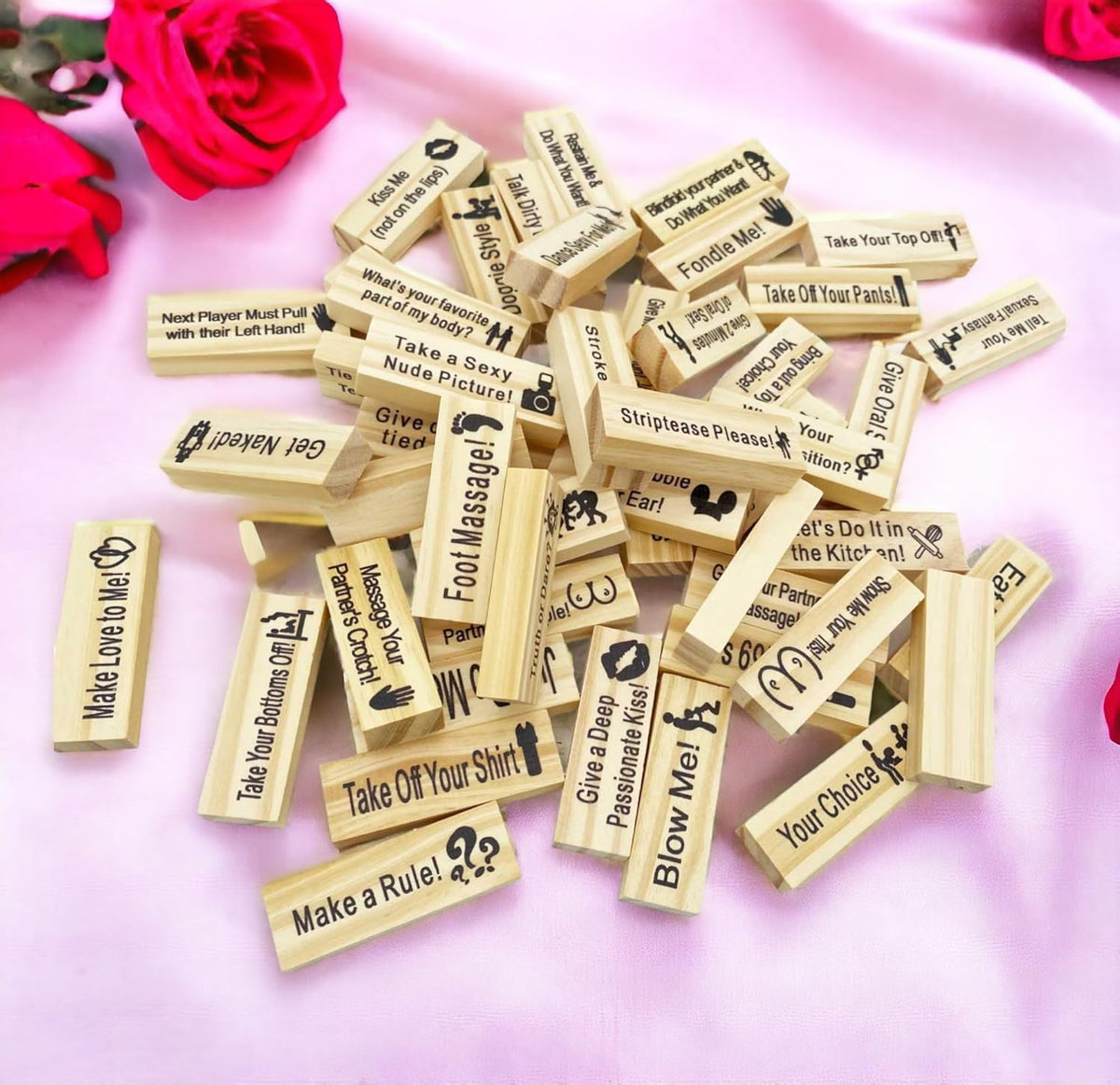 Jenga Block Tower Game for Couples