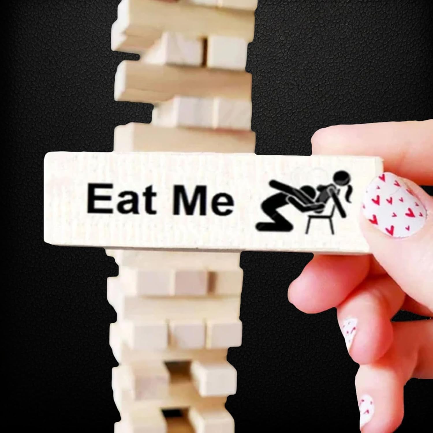 Jenga Block Tower Game for Couples