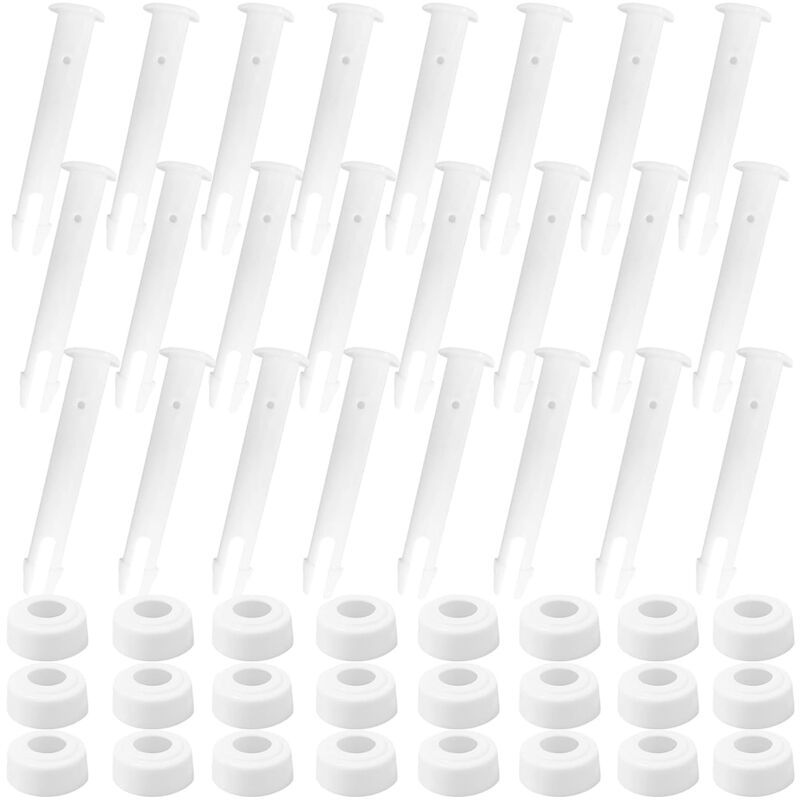 24 pcs Pool Pins, Replacement Pins, Plastic Pool Joints, Plastic Pins, Pool Joints, Pool Frame Pins, Pool Joint Pins (24 pcs)