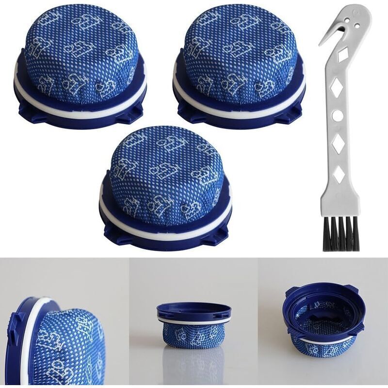 Compatible with Samsung Jet 75 Jet 90 Jet 70 Jet 75+ Jet 60 Vacuum Cleaner Replacement Filters Washable Reusable