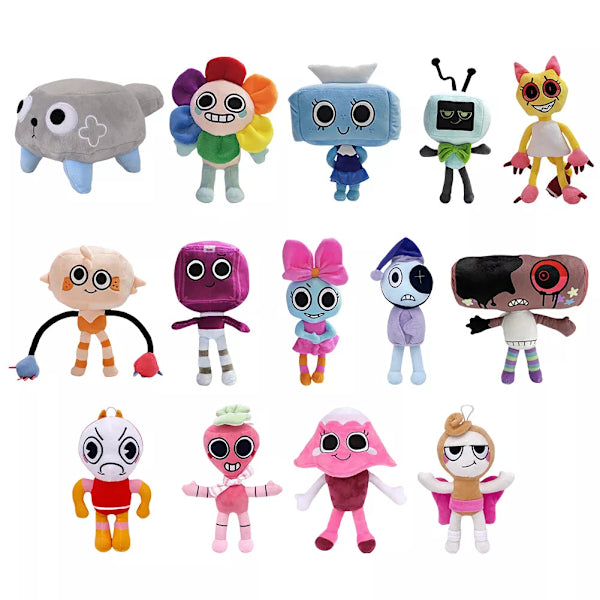 Pebble Plush Toy A1 Size Soft Stuffed Animal Gift for Children Compatible with Dandys World