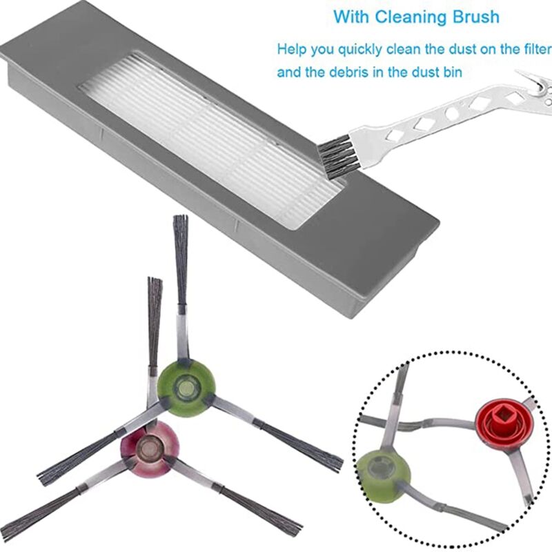 Deebot T9+ Max Robot Vacuum Cleaner Accessories Replacement Kit