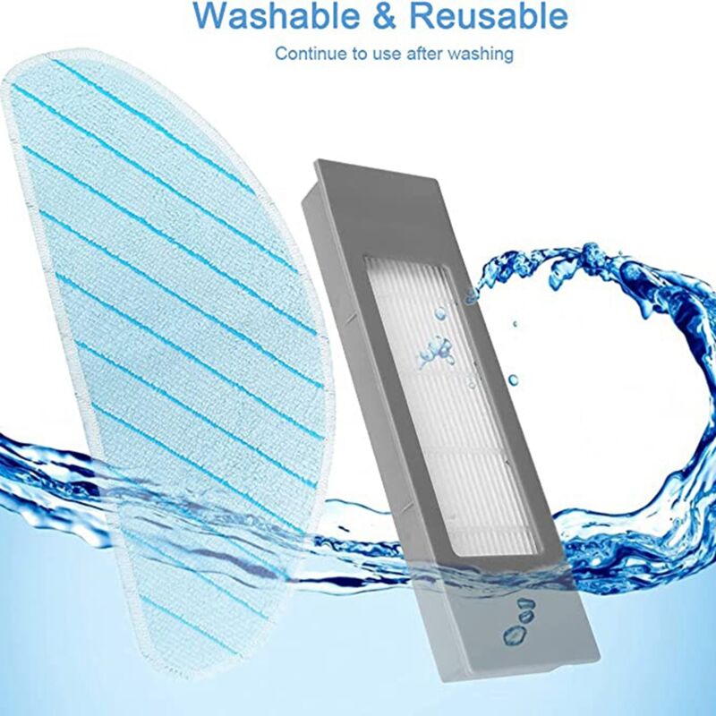 Deebot T9+ Max Robot Vacuum Cleaner Accessories Replacement Kit