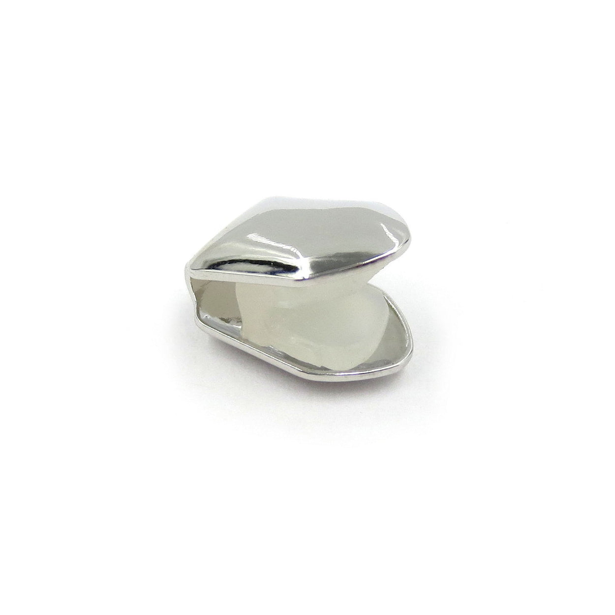 Silver Tooth Jewelry Grillz Hiphop Bling Silver Tooth Compatible with A$AP