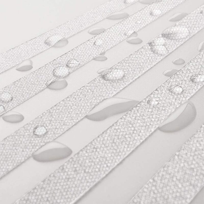 24 Anti-Slip Stickers Shower Stickers Bath Safety Strips Transparent Self-Adhesive Anti-Slip Strips Stickers for Bathtubs Showers (2 x 38cm)