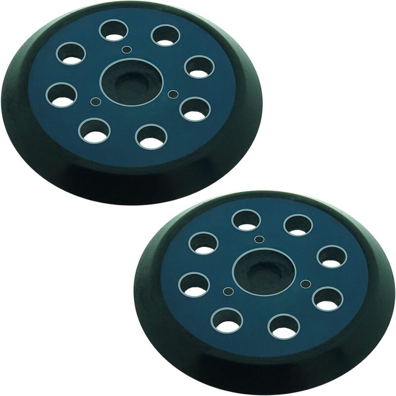 Compatible with Makita 2-Pack 125mm 8-Hole Sanding Discs for Random Orbital Sander BO5030 BO5031 DBO180Z BO8041 DBO180RMJ BO5041 BO5010 BO50111 BO5012