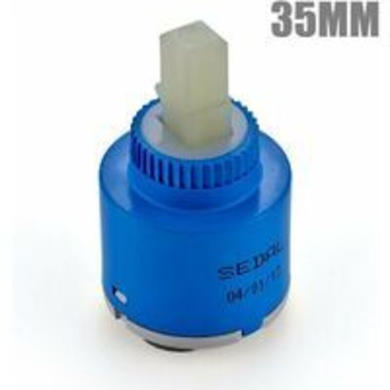 DEBUNS Ceramic Faucet Insert 35MM for Mixer Valve Replacement