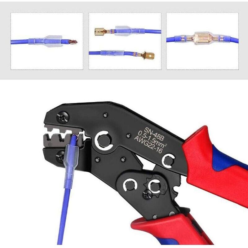 Cable Lug Pliers SN-48B for Electrical Wire Connectors with Ergonomic Handle
