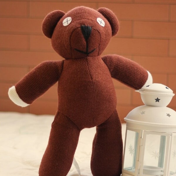 23cm Mr Bean Teddy Bear Animal Stuffed Plush Toy Soft Figure Make 23cm