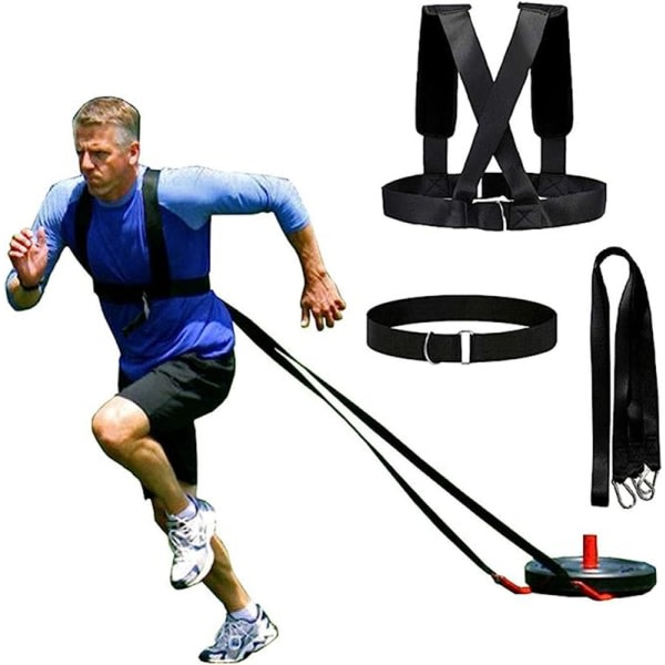 Sled Harness Tire Pull Harness Fitness Resistance Training Workout