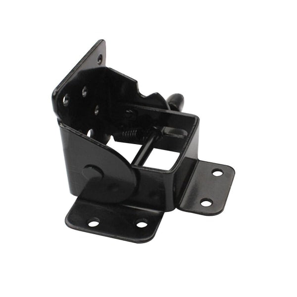4 pcs Folding Table Hinge Furniture Leg Hinge Self-Locking Hinge Foldable Support Hinge Black M