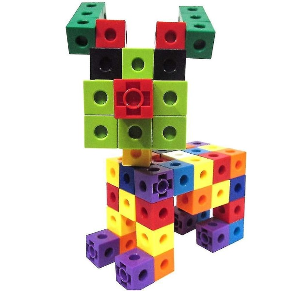 100pcs Children's Construction Toys Snap Cube Toys Educational