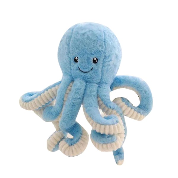 Octopus Plush Doll Toy Blue 18cm Cute Stuffed Animal for Kids