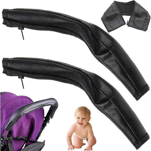 2 pcs universal stroller handle covers