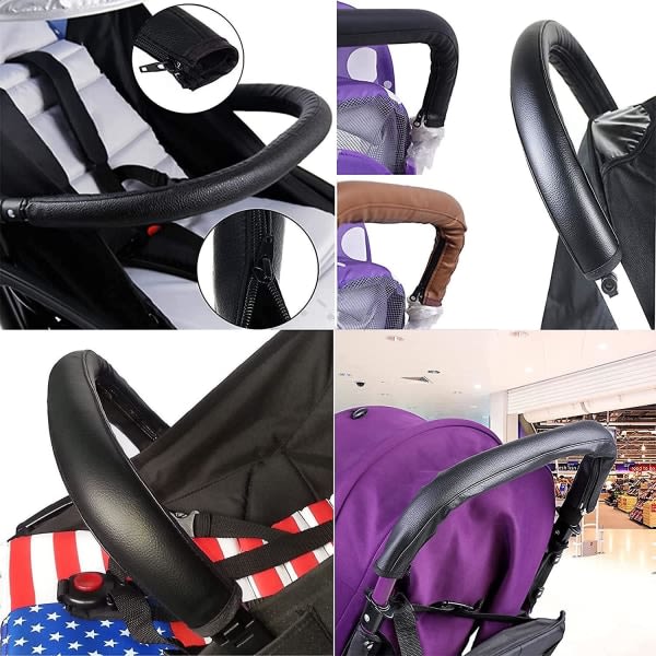 2 pcs universal stroller handle covers