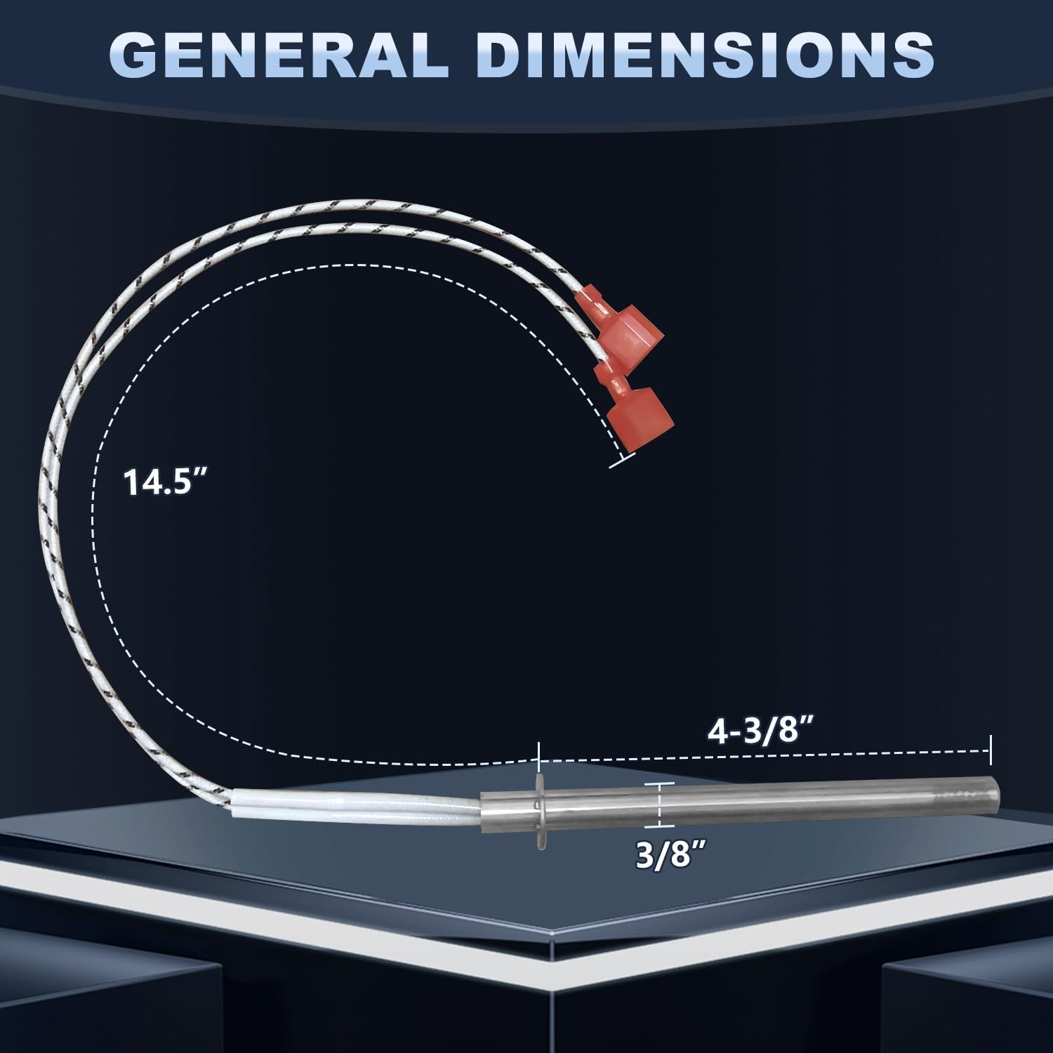 SRV7000-660, Igniter Replacement for Pelpro PP130, PP150, PP60, PP70, PPC90, TSC90& Pleasant Hearth PH35PS, PH50PS, PH50CABPS& Quadra-fire Outfitter Pellet Stoves, Ignition