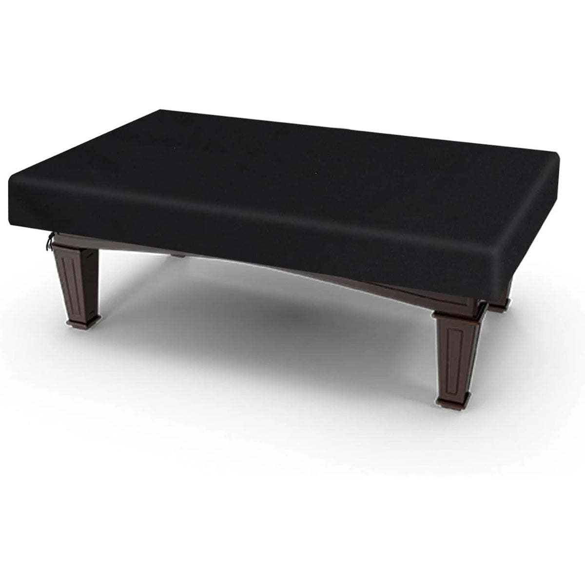 8 Feet Pool Table Cover, Waterproof &amp; Dustproof 420D Oxford Cloth Billiard Pool Table Cover for Pool Table 8FT Fitted(Black)