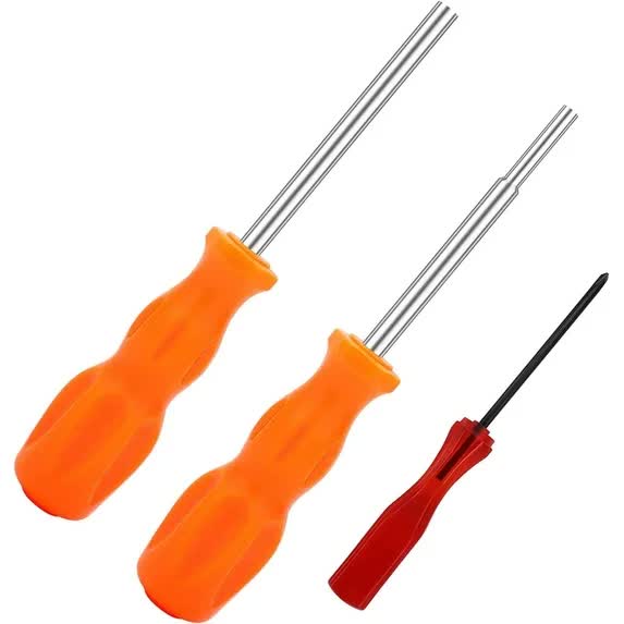 3 Pack Gamebit Security Screwdriver, 3.8mm and 4.5mm Security Screwdriver and 2.5mm Triwing Screwdriver for Super Nintendo, SNES, NES, N64 and GameBoy