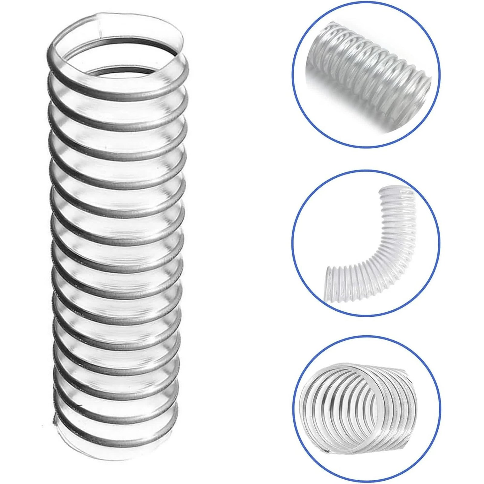 1 Pcs Lower Hose suitable for Shark Rotator NV752 NV751 NV340 NV400 NV501 NV502 NV552 NV650 UV795 Vacuum Cleaner, 1-1/2" Lower Duct Hose Replacement