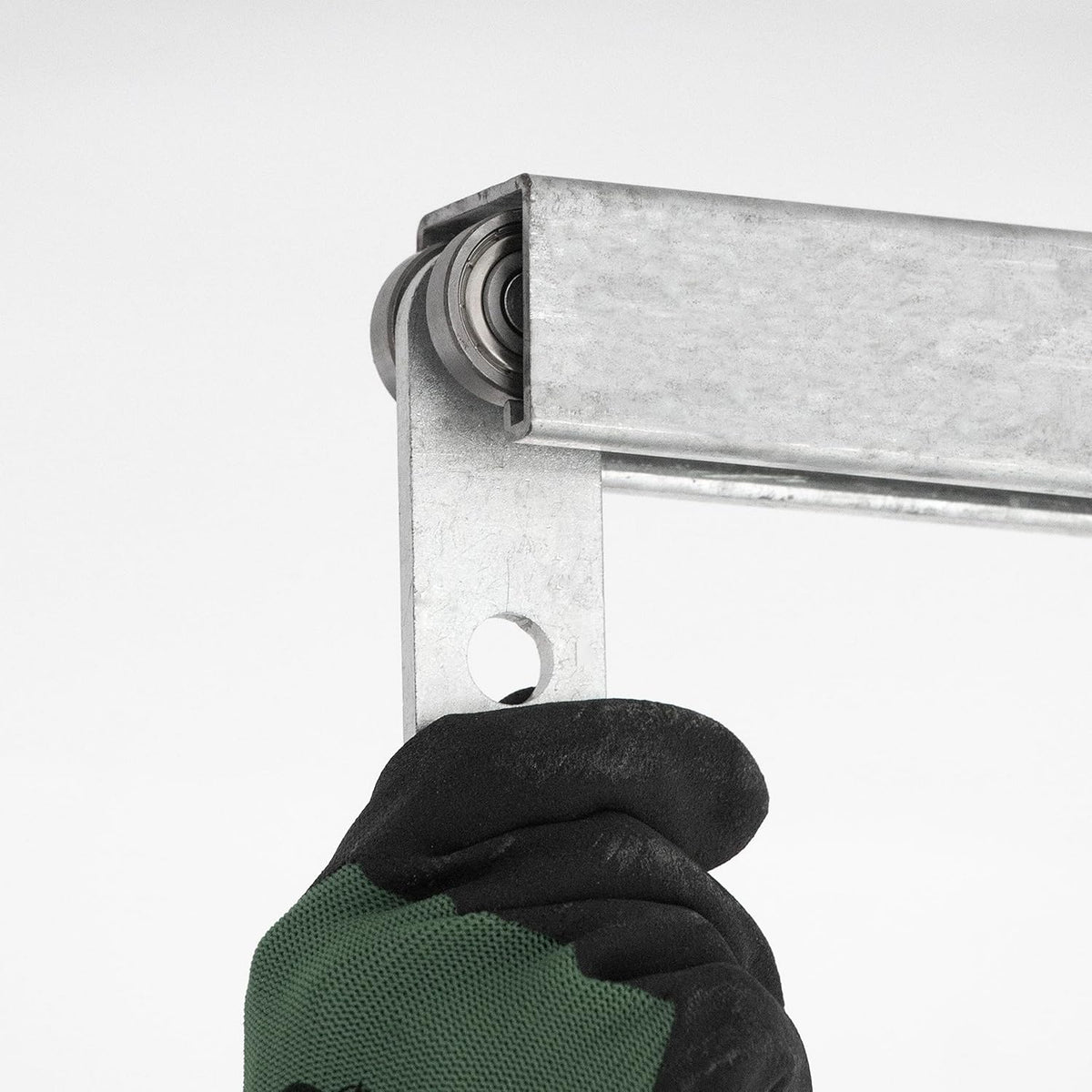 2Pcs 4 Wheel Trolley Assembly Rollers Four Bearing Trolley Assembly for 1-5/8" Wide and All 1-5/8" or Taller Strut Channel