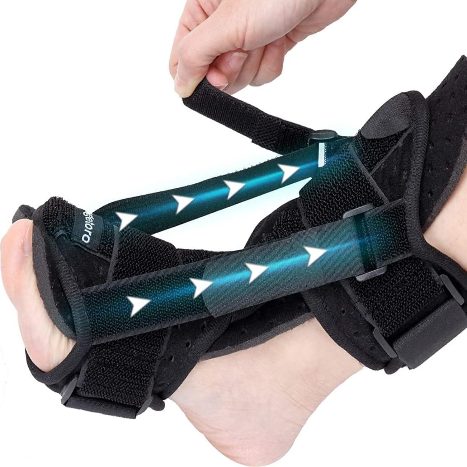 Plantar Fasciitis Night Splint and Brace, Upgraded Planters Facetious Relief, Foot Drop and Achilles Tendonitis Relief Brace. Night Splint for Plantar Fasciitis Women & Men