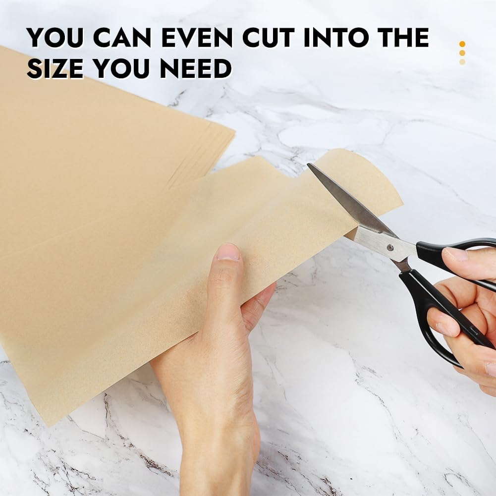 11 x 9in Air Fryer Parchment Paper Sheet Liners Compatible with Breville Smart Oven Airfryer/Cuisinart Air Fryer Toaster/Black&Decker Toaster Oven, Disposable Airfryer Paper Liners(120pcs)