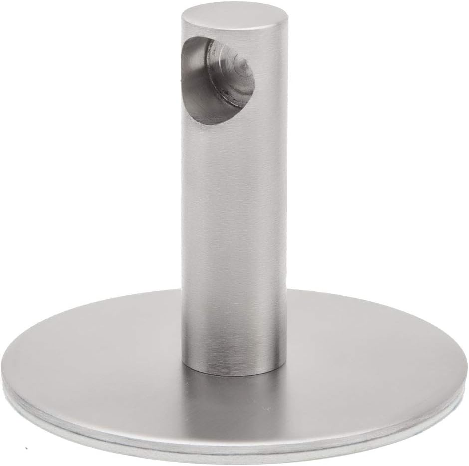 SUS304 Stainless Steel Towel Bar for Bathroom, Strong 3M Self Adhesive Hand Towel Bar Heavy Duty Wall Mount Towel Rack RV Towel Holder Brushed Nickel,16''