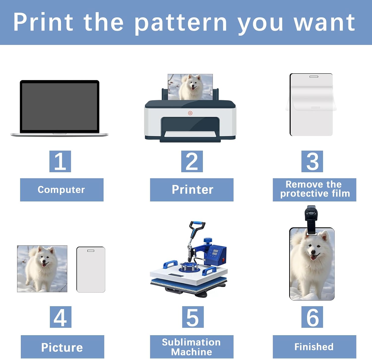 40 Pcs Luggage Tag Blanks - Rectangle Bulk with Belt - MDF Bag Tags - Heat Transfer Double Sides - Keychain Blanks - 2.4x3.8 inch