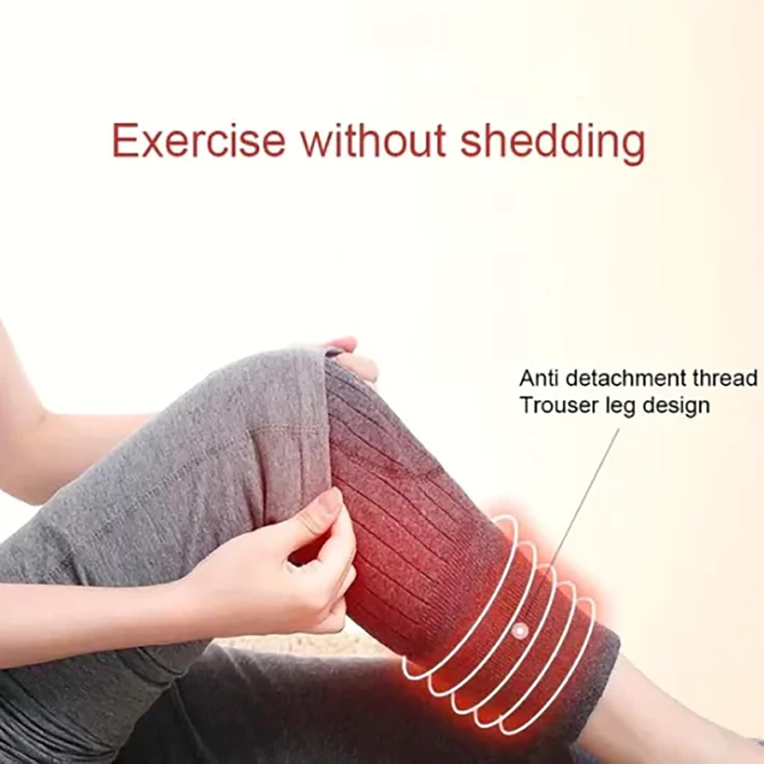 Cashmere Leg Warmer, Winter Warm Knitted Over Knee High Leg Warmer, Warm Thermal Knee Compression Sleeve