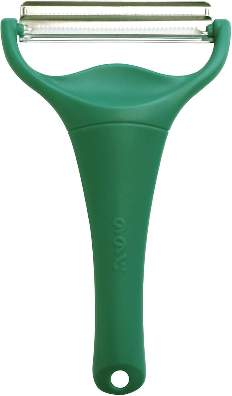 Nonoji MAX Cabbage Peeler and Shredder with Non-Slip Handle, Julienne, 2 Sharp Blades for Vegetable Peeling, Kitchen, Dark Green Green