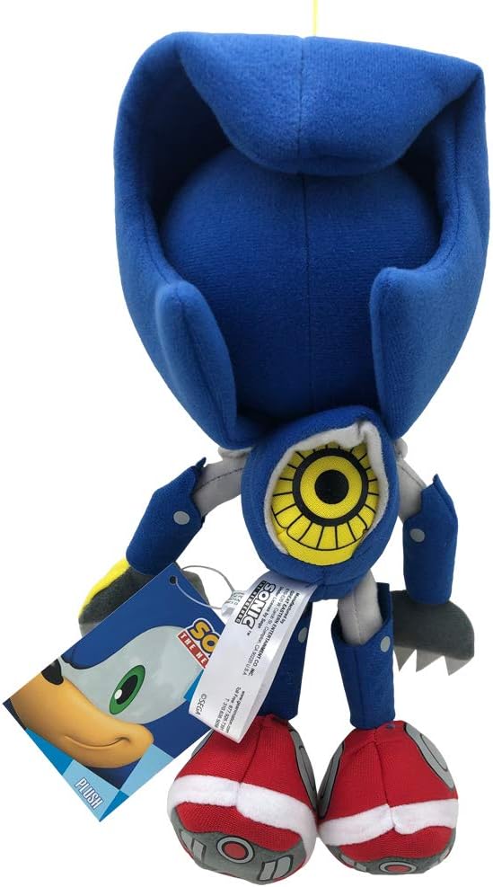 Great n GE-52523 Sonic The Hedgehog 11\" Metal Sonic Plush