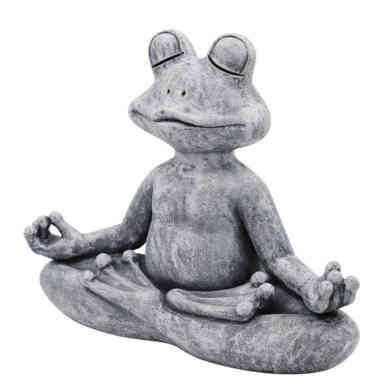 Meditating Frog Meditation Frog Outdoor Decoration Garden Statue Resin Ornaments Garden Courtyard Design