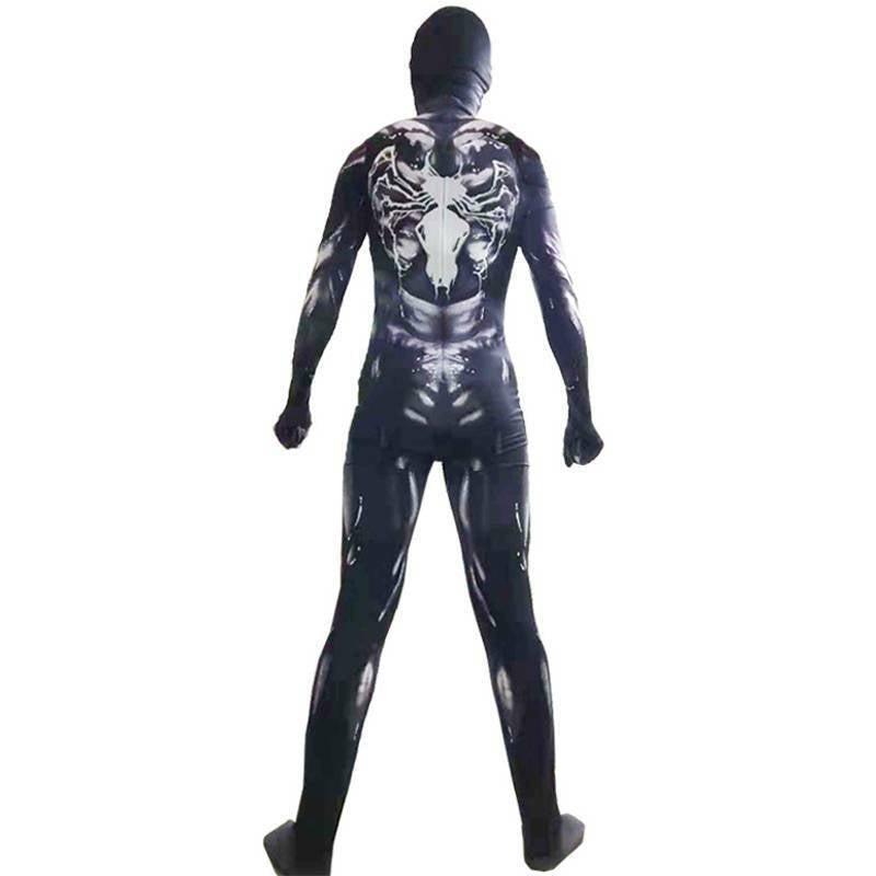 Venom Superhero Costume Jumpsuit for Children Age 9-10 Years