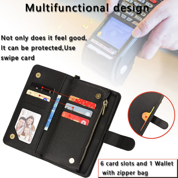 Samsung Galaxy S21 5G Case Magnetic Leather Wallet Compatible with Samsung Card Holder Protective Cover