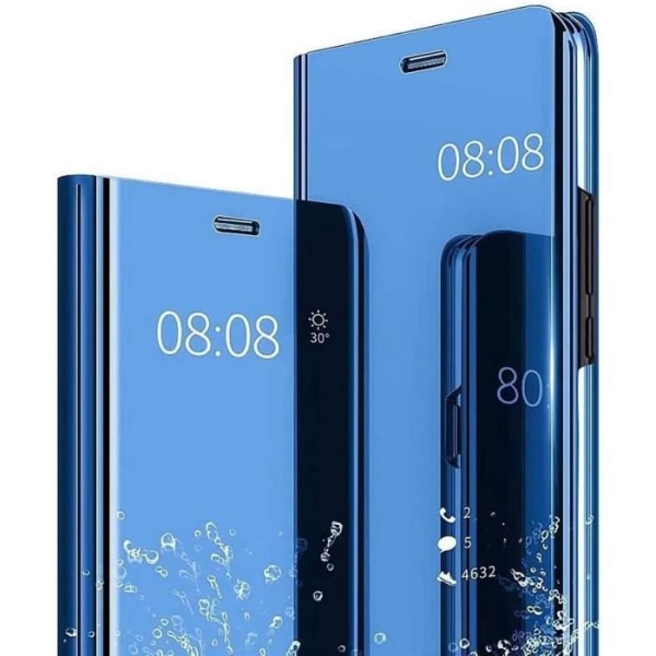 Full Body Protection Compatible with Samsung S21 FE Protection 360 Transparent Smart Case - Blue_max