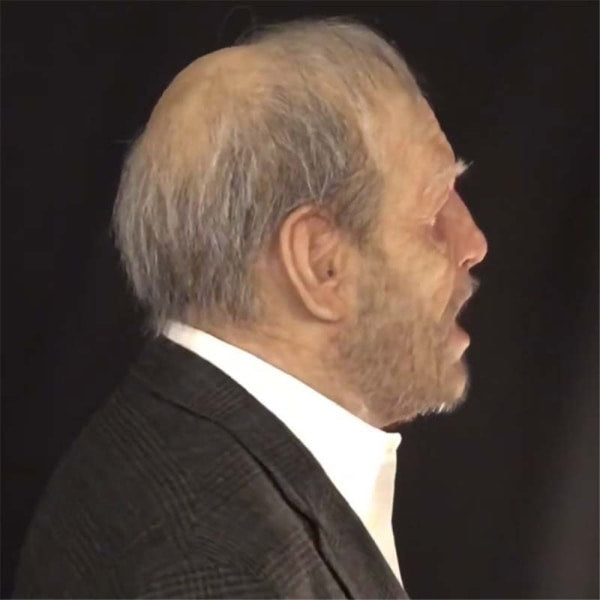 Halloween Mask Realistic Old Man Latex Party Cosplay Mask Props 1