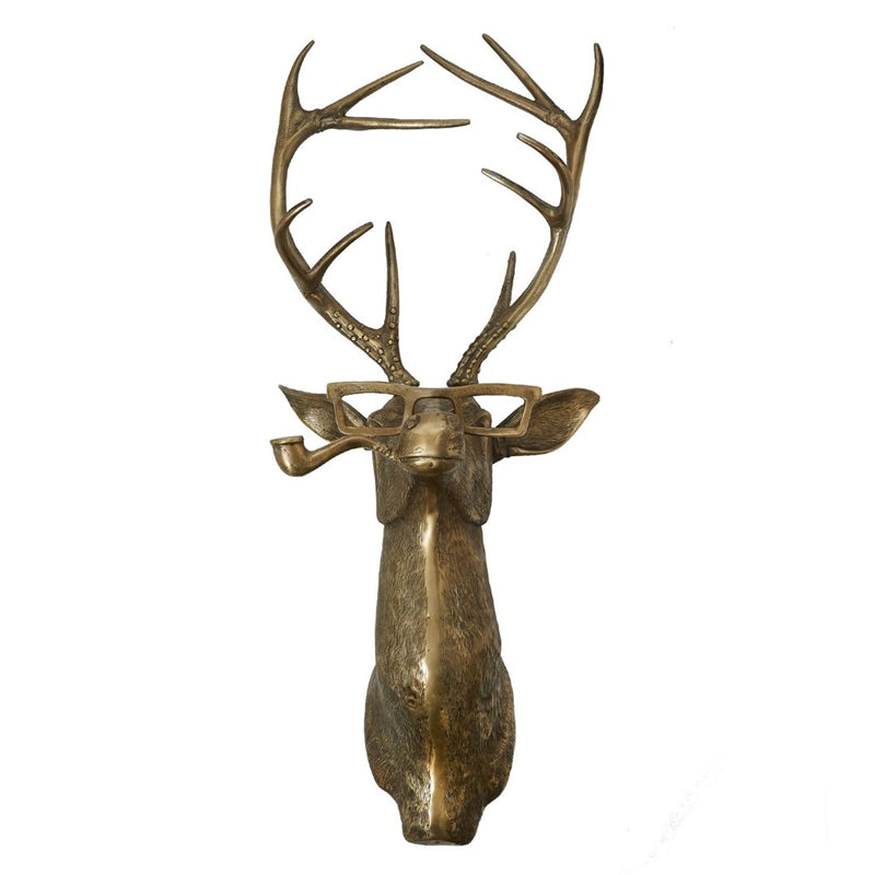 Frankie Stag Animal Resin Hanging Ornament Wall Art Gift