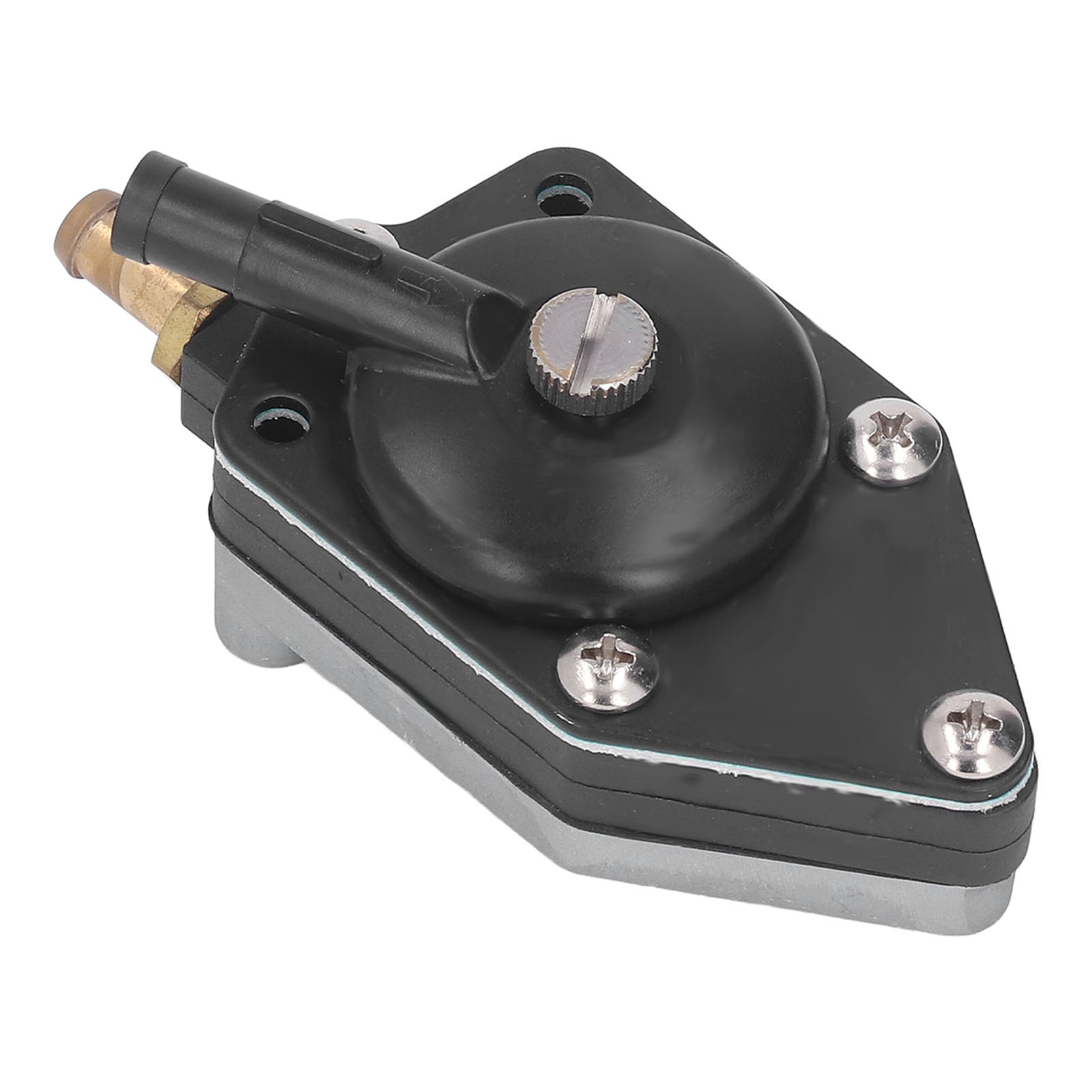 Outboard Fuel Pump with Gasket 438556 Replacement for Johnson Evinrude 20-140HP Boat Motor—max