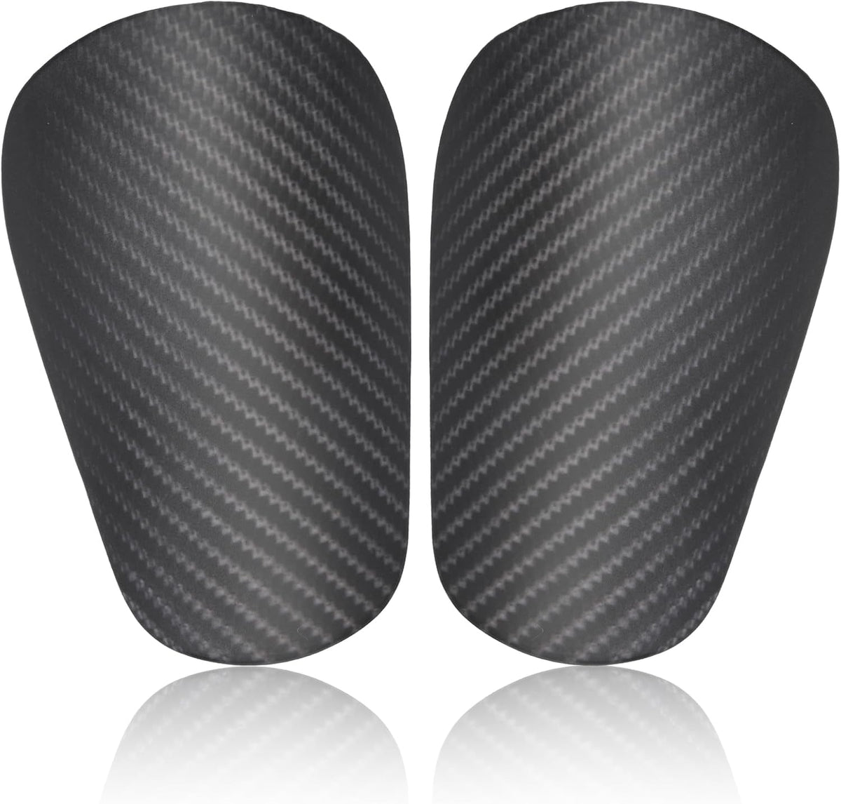 Football Shin Guards Dark Grey 9.5x4cm Youth Adult Shin Guards