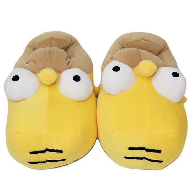 Simpson Slippers Funny Plush Warm Winter Indoor Slippers