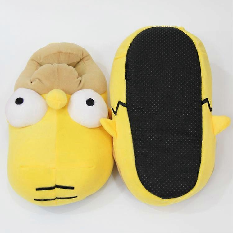 Simpson Slippers Funny Plush Warm Winter Indoor Slippers