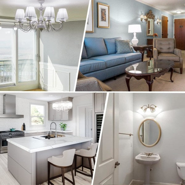 G9 LED Bulbs 10-Pack 1.5W Cool White 6000K Non-Dimmable AC 220-240V Mini Flicker-Free