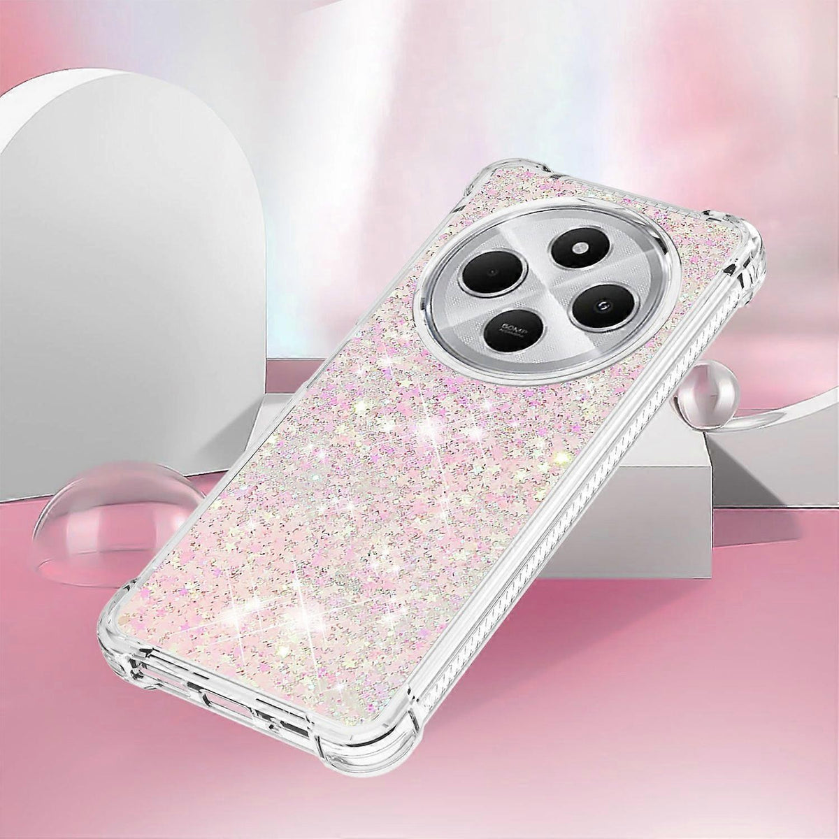 Xiaomi Redmi 14C 4G Mobile Case, Compatible with Xiaomi, Perfect Pink Pentagram Max Pink