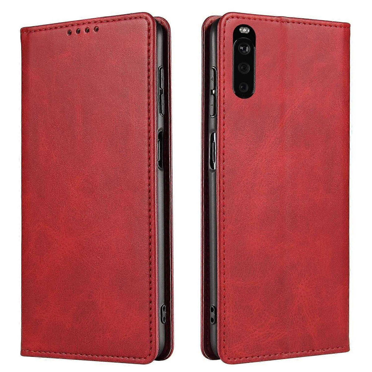 Sony Xperia 10 III 5G Case Compatible with Sony, Perfect Red Max Red Mobile Case