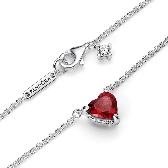 1 Timeless Red Heart Necklace