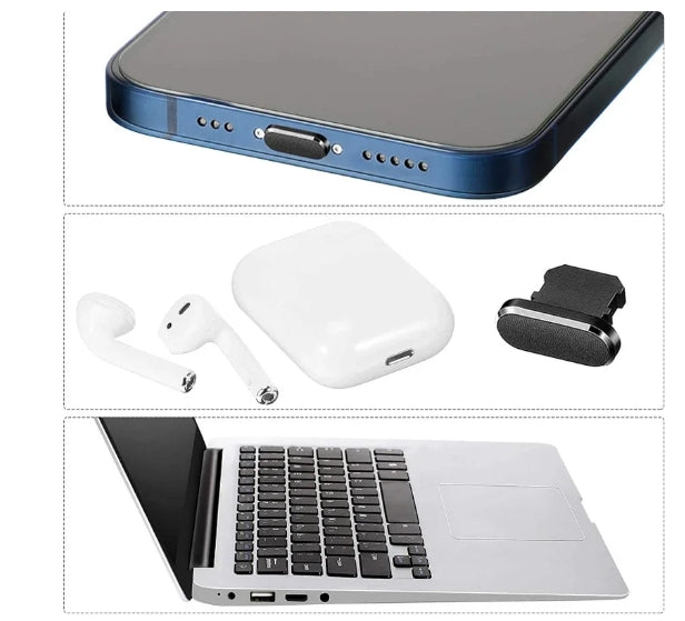 Compatible with iPhone Mobile Phone Charging Port Dust Plug Cleaning Kit