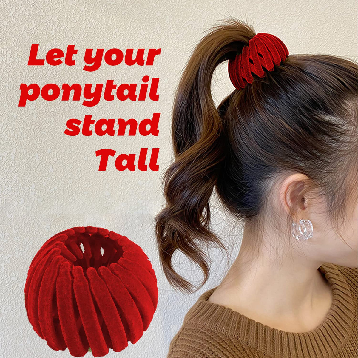 Magic Hair Clip Bird's Nest Flat Ponytail Lazy Hair Clip