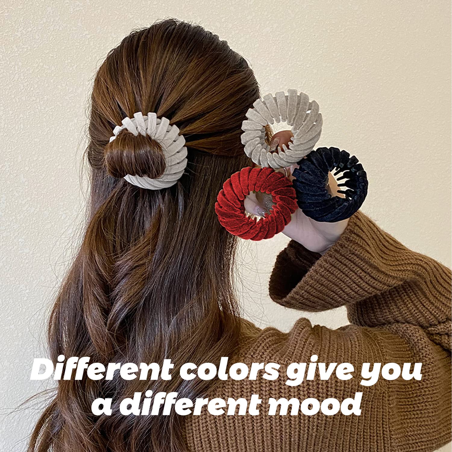 Magic Hair Clip Bird's Nest Flat Ponytail Lazy Hair Clip